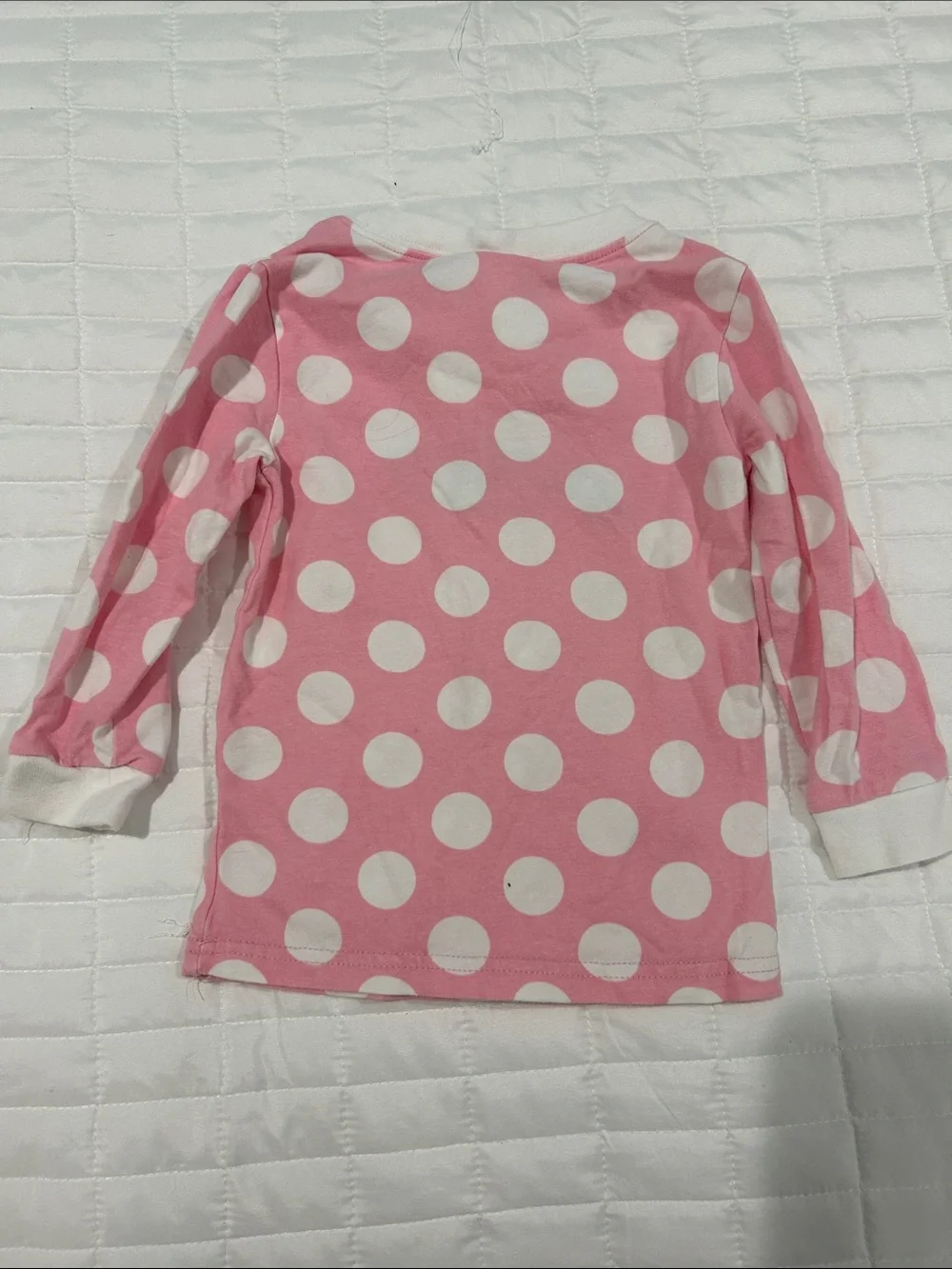 Girls Pink Polka Dot Pumpkin Monogram Pajama Set - Personalized Sleepwear